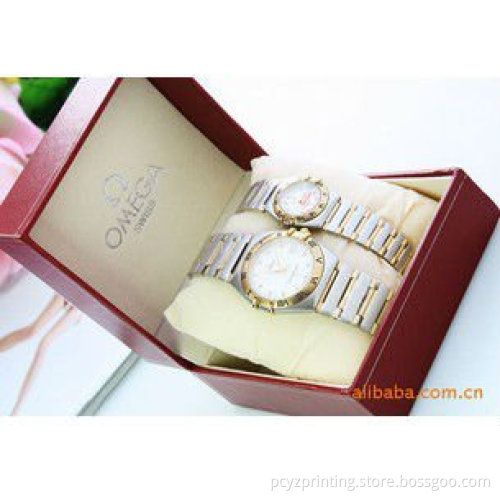 Custom Made Red Wrist Watch Box